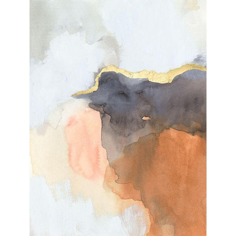 Cusp II Gold Ornate Wood Framed Art Print with Double Matting by Barnes, Victoria