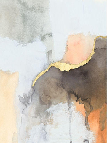 Cusp III Black Ornate Wood Framed Art Print with Double Matting by Barnes, Victoria