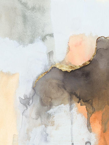 Cusp III Black Ornate Wood Framed Art Print with Double Matting by Barnes, Victoria