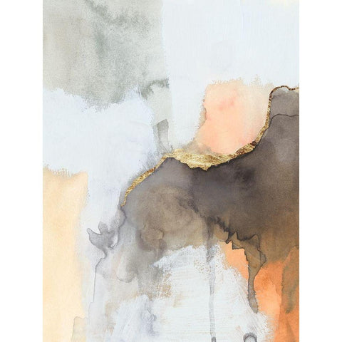 Cusp III Gold Ornate Wood Framed Art Print with Double Matting by Barnes, Victoria