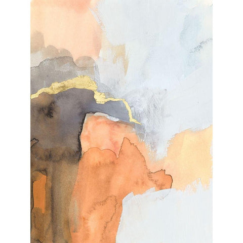 Cusp IV Black Modern Wood Framed Art Print by Barnes, Victoria