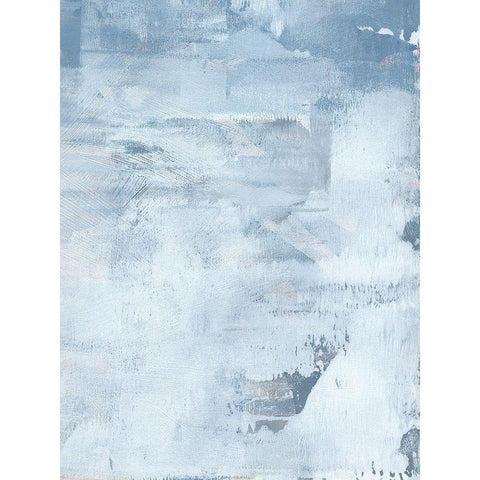 Permafrost I Black Modern Wood Framed Art Print by Green, Jacob