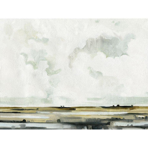 Quiet Moors I White Modern Wood Framed Art Print by Caroline, Emma