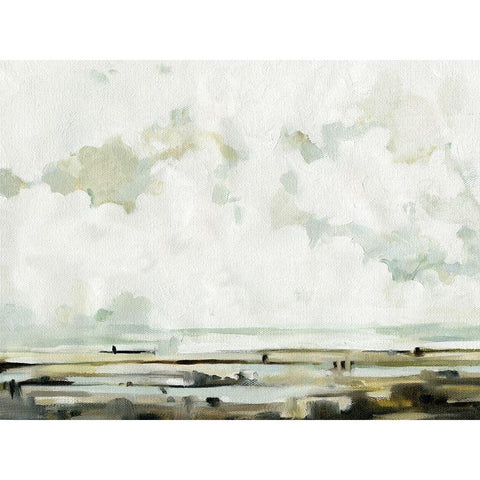 Quiet Moors II White Modern Wood Framed Art Print by Caroline, Emma