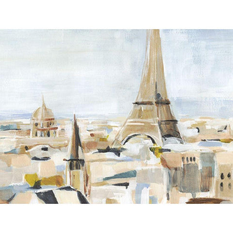 Daylight Paris II Black Modern Wood Framed Art Print by Warren, Annie