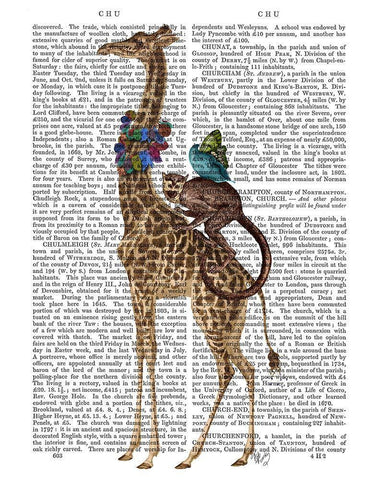 Giraffe and Monkey White Modern Wood Framed Art Print with Double Matting by Fab Funky