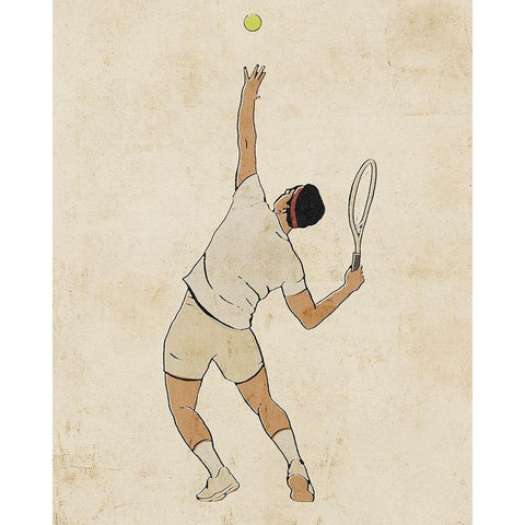 Sportsman I Black Modern Wood Framed Art Print by Barnes, Victoria
