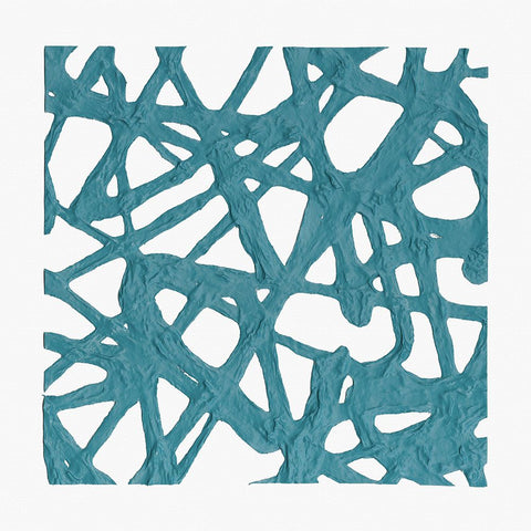 Casting the Net II Black Modern Wood Framed Art Print by Saunders, Alonzo