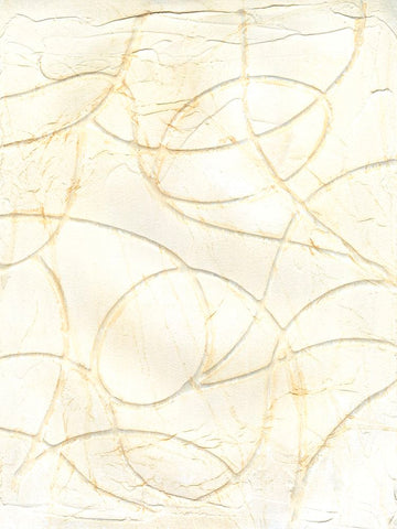 Curved Conduits II White Modern Wood Framed Art Print with Double Matting by Willett, Michael