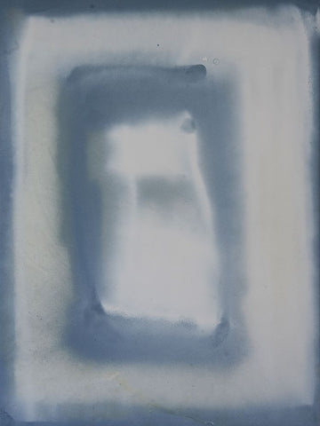 Focusing II White Modern Wood Framed Art Print with Double Matting by Ferrell, Erin McGee