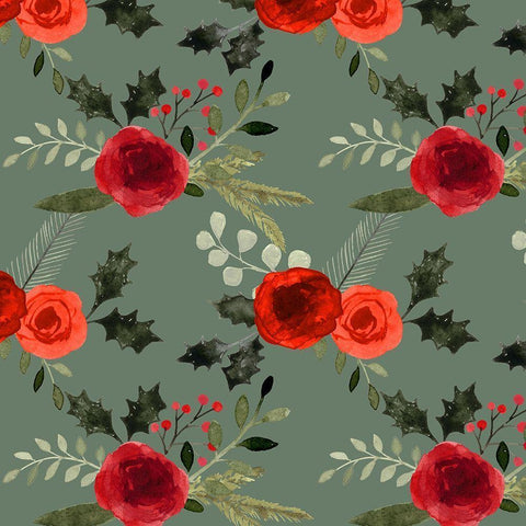 Snow Globe Village Collection G Black Modern Wood Framed Art Print with Double Matting by Barnes, Victoria