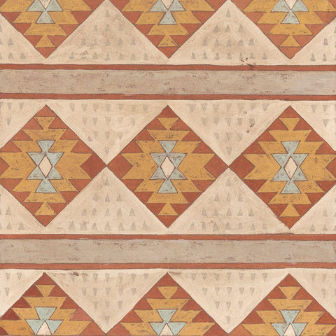 Southwest Inspiration II Gold Ornate Wood Framed Art Print with Double Matting by Meagher, Megan