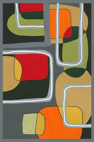 Possibilities II Black Ornate Wood Framed Art Print with Double Matting by Taylor, Kris