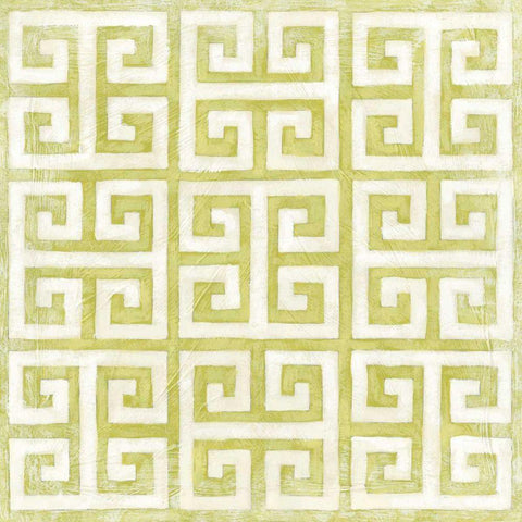 Small Modern Symmetry IX White Modern Wood Framed Art Print with Double Matting by Zarris, Chariklia