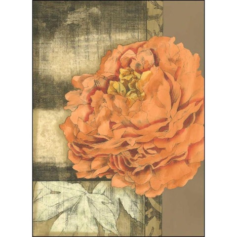 Small Ethereal Bloom III Black Modern Wood Framed Art Print with Double Matting by Goldberger, Jennifer