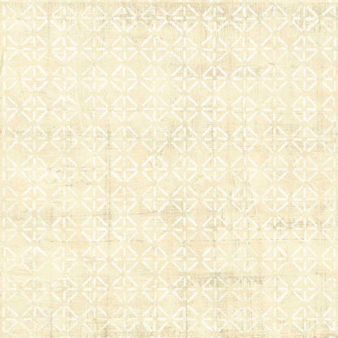 Ethnic Motif IV Gold Ornate Wood Framed Art Print with Double Matting by Vision Studio