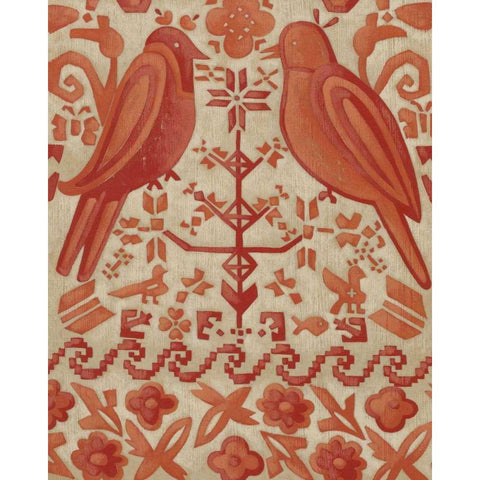 True Love II Gold Ornate Wood Framed Art Print with Double Matting by Zarris, Chariklia