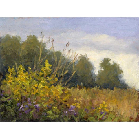 Big Tree Farm White Modern Wood Framed Art Print by Weber, Mary Jean