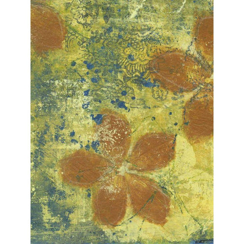 Euphoria II White Modern Wood Framed Art Print by Wyatt Jr., Norman