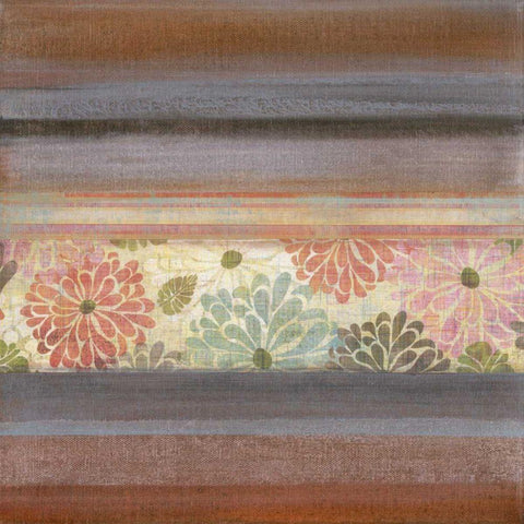 Pretty in Pink II Black Ornate Wood Framed Art Print with Double Matting by Green-Aldridge, W.