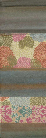 Pretty in Pink III Black Ornate Wood Framed Art Print with Double Matting by Green-Aldridge, W.