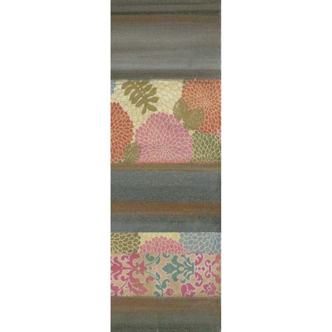 Pretty in Pink IV Black Modern Wood Framed Art Print with Double Matting by Green-Aldridge, W.