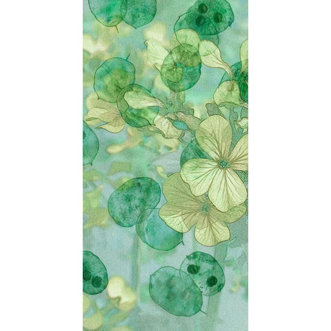 Mint Progeny I Black Modern Wood Framed Art Print by Chandler, Sharon