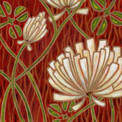 Gretchen II Black Ornate Wood Framed Art Print with Double Matting by Deans, Karen