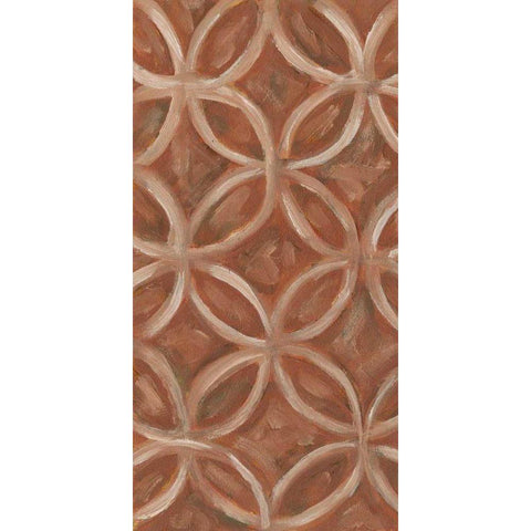 Primary Pattern III White Modern Wood Framed Art Print by Deans, Karen