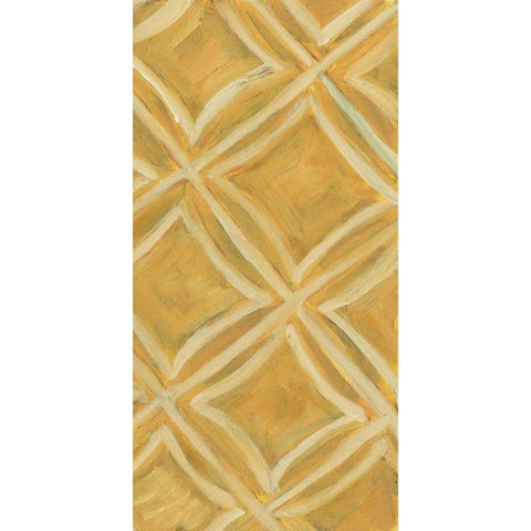 Primary Pattern VI White Modern Wood Framed Art Print by Deans, Karen