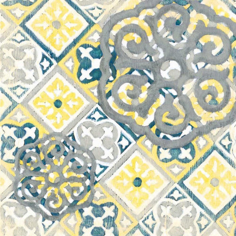 Elegant November IV White Modern Wood Framed Art Print with Double Matting by Zarris, Chariklia