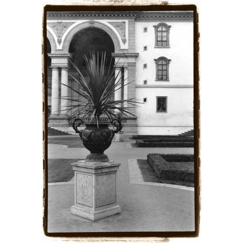 Royal Urn II Gold Ornate Wood Framed Art Print with Double Matting by DeNardo, Laura