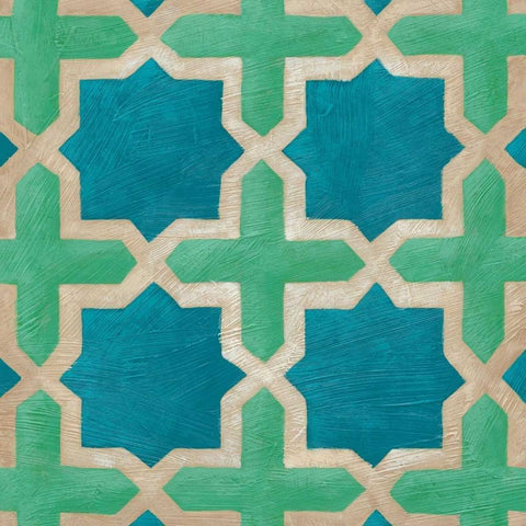 Brilliant Symmetry I Black Modern Wood Framed Art Print by Zarris, Chariklia