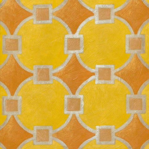 Brilliant Symmetry II Black Modern Wood Framed Art Print with Double Matting by Zarris, Chariklia