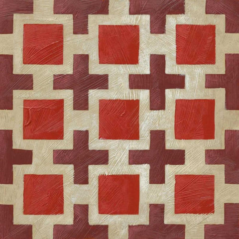 Brilliant Symmetry IX White Modern Wood Framed Art Print with Double Matting by Zarris, Chariklia