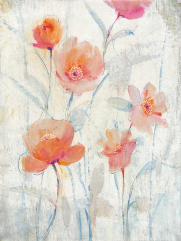 Translucent I Black Ornate Wood Framed Art Print with Double Matting by OToole, Tim