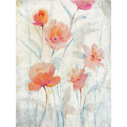 Translucent I White Modern Wood Framed Art Print by OToole, Tim