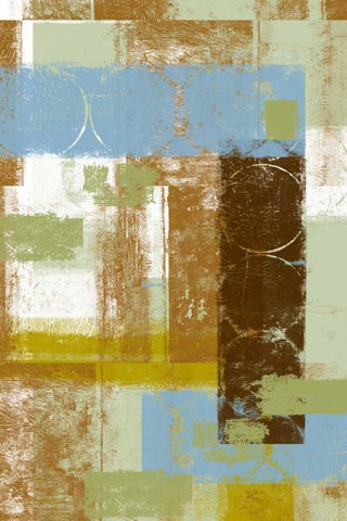 Reinvented Culture II White Modern Wood Framed Art Print with Double Matting by Vision Studio