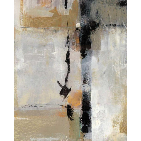 Gesture I Black Modern Wood Framed Art Print by OToole, Tim