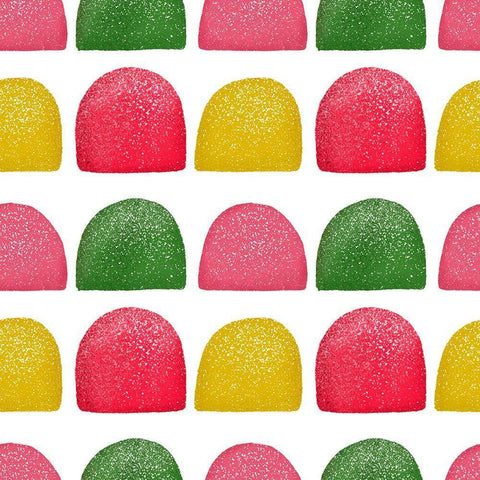 Sweet Holidays Collection I White Modern Wood Framed Art Print with Double Matting by Borges, Victoria