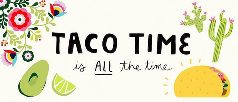 Cinco de Mayo Collection D Black Ornate Wood Framed Art Print with Double Matting by Borges, Victoria