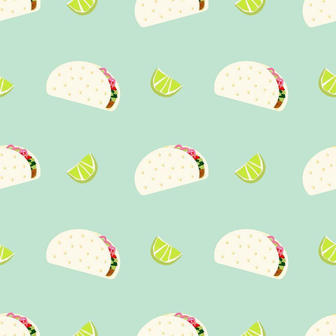 Cinco de Mayo Collection G White Modern Wood Framed Art Print with Double Matting by Borges, Victoria