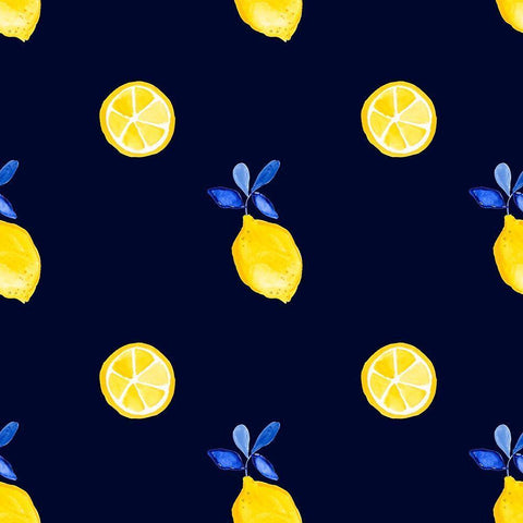 Fresh Fruit Collection F White Modern Wood Framed Art Print with Double Matting by Borges, Victoria