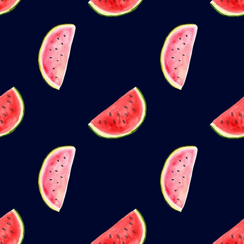 Fresh Fruit Collection I White Modern Wood Framed Art Print with Double Matting by Borges, Victoria