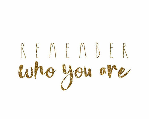 Remember White Modern Wood Framed Art Print with Double Matting by Tyndall, Elizabeth