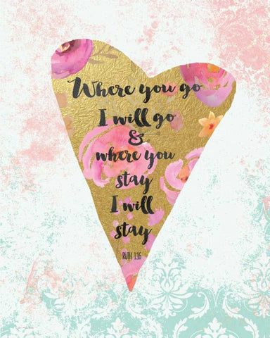 Where You Go White Modern Wood Framed Art Print with Double Matting by Moulton, Jo