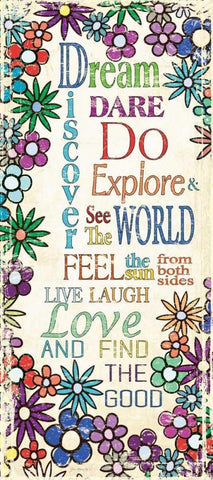 Dream White Modern Wood Framed Art Print with Double Matting by Moulton, Jo