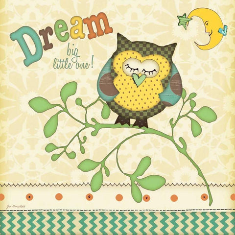 Dream White Modern Wood Framed Art Print with Double Matting by Moulton, Jo