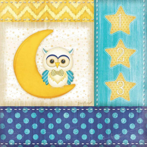 Bedtime Baby I Black Modern Wood Framed Art Print by Pugh, Jennifer