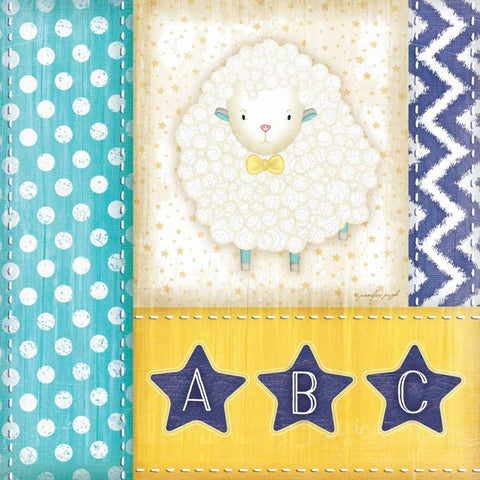 Bedtime Baby II Black Ornate Wood Framed Art Print with Double Matting by Pugh, Jennifer